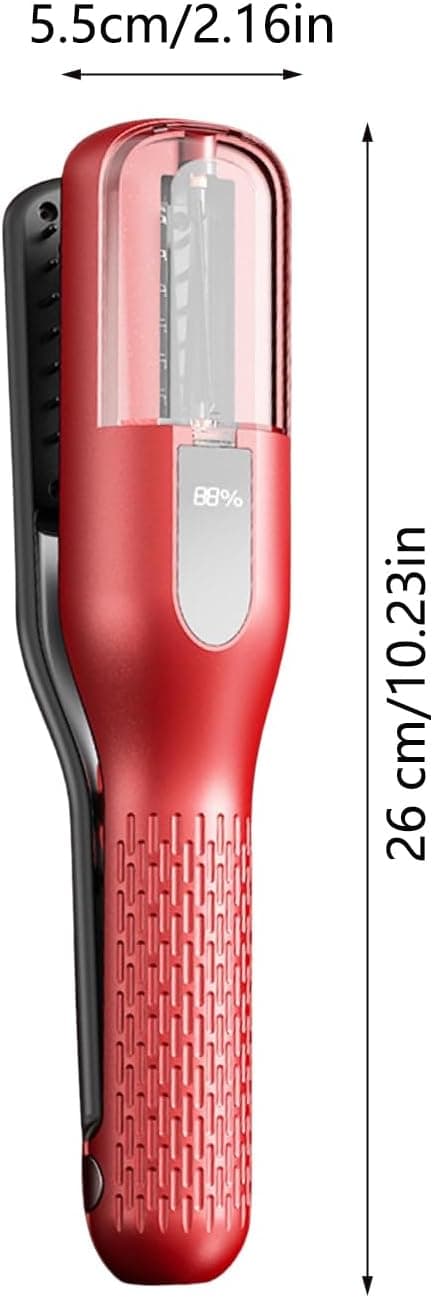 Hårtrimmer multifunksjonell for skadet og splittet hår (rosa) Pink
