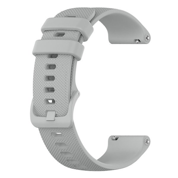Universell ersättning för Xiaomi Haylou Solar LS01/ID205/Willful SW021 med rutnätstruktur Grey, Grey C Other Smartwatch Model