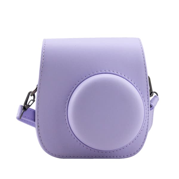 Etui for Instax Mini 8/9/11/12, allsidig støtsikkert (lilla) Purple