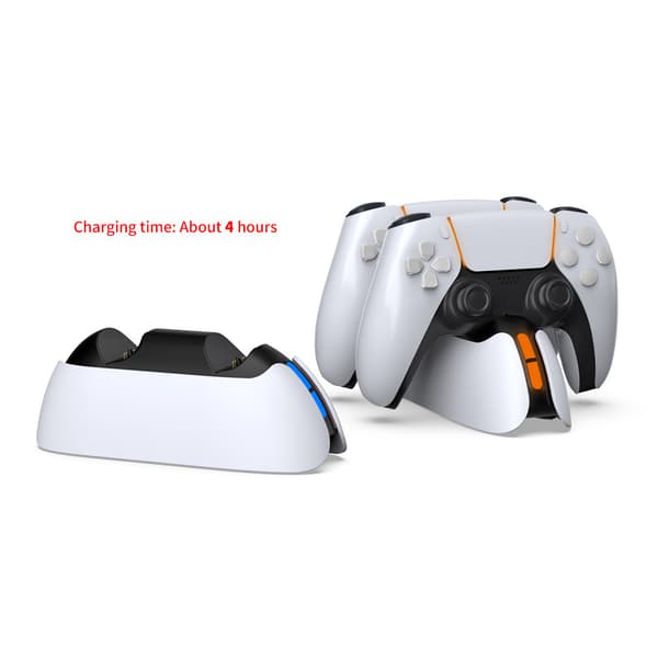 Opladerstation - Til Ps5 Controller, Hurtig Opladning Med Led-Indikator