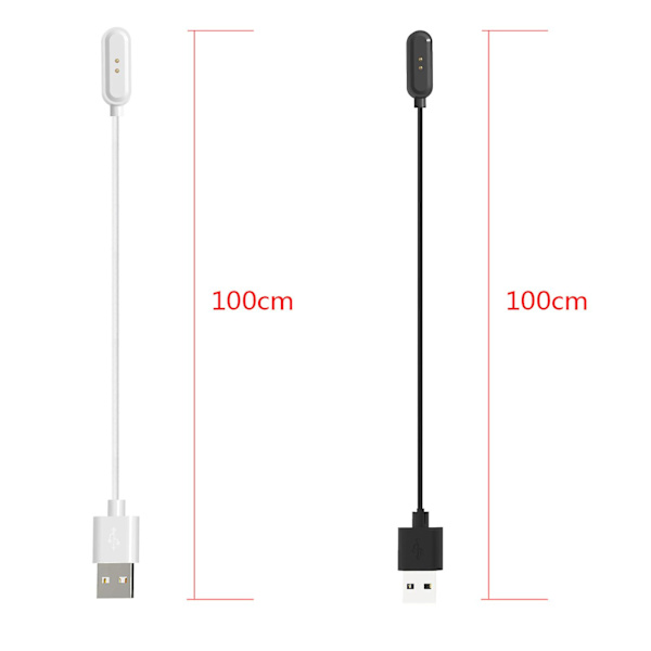 Laddare Cradle Power Charge For Watch Gratis Oww206 magnetisk laddningsadapter White