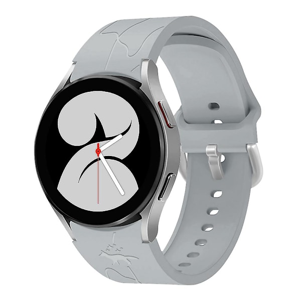 Silikonrem för Samsung Galaxy Watch 5/4 44mm 40mm Galaxy4 Classic 46mm 42mm Sporturband Armband Galaxy Watch 5 Pro 45mm watch 5 pro 45mm New grey