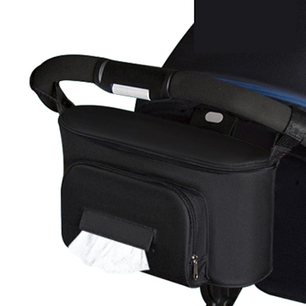 Barnvagnsväska Organizer Soild Color Mama Carriage Buggy Barnvagn Varukorg Korg Krok Ryggsäck Barnvagn