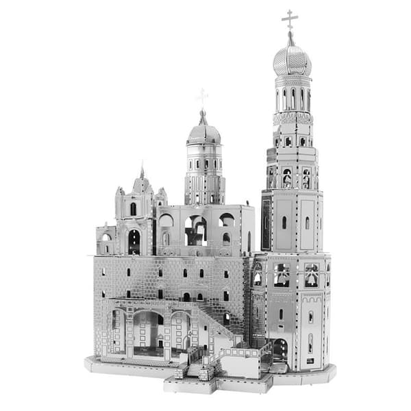3D Metalpuslespil til Ivan den Stores Katedral Metalsæt