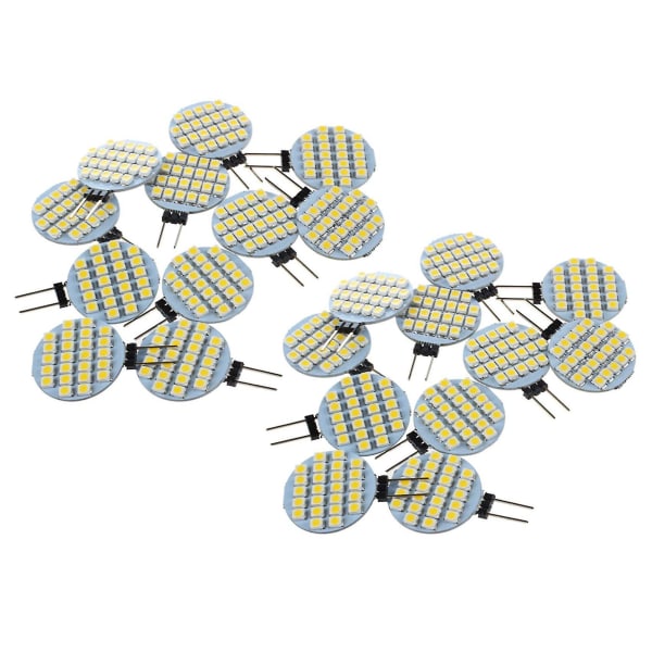 10x G4 Smd 24 Led Kaappi Marine Camper Car polttimolamppu 12v