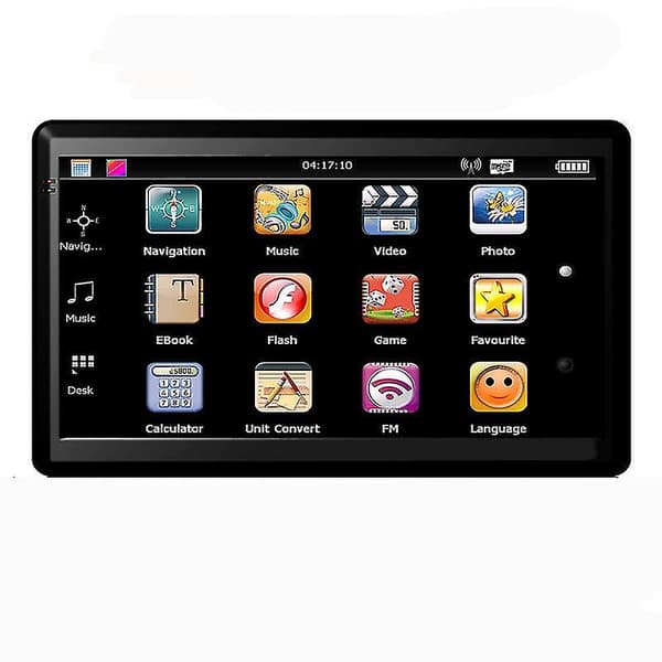 7 tommer touchscreen bil- og lastbil-GPS-navigation navigator sat 8 GB 256 MB auto RV GPS-navigationssystem