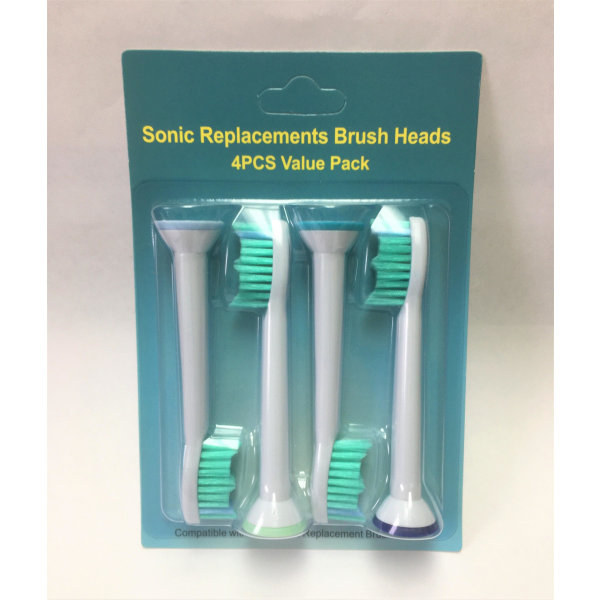 Sonicare-yhteensopivat korvaavat hammasharjan päät - 4, 8, 12, 16, 20. 24 tai 32 pakkaus 24 pack