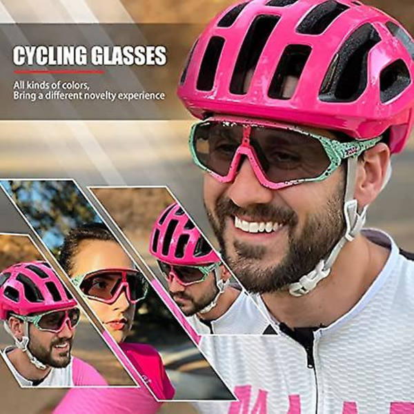Pyöräilylasit Miesten Photochromic Aurinkolasit Naiset Mtb Maastopyörä Polkupyörä color 5