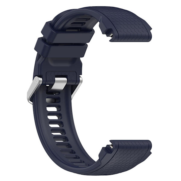 Silikoneurrem til Garmin MARQ/Approach S62/S60, udskiftningsurrem med honeycomb-tekstur Midnight Blue