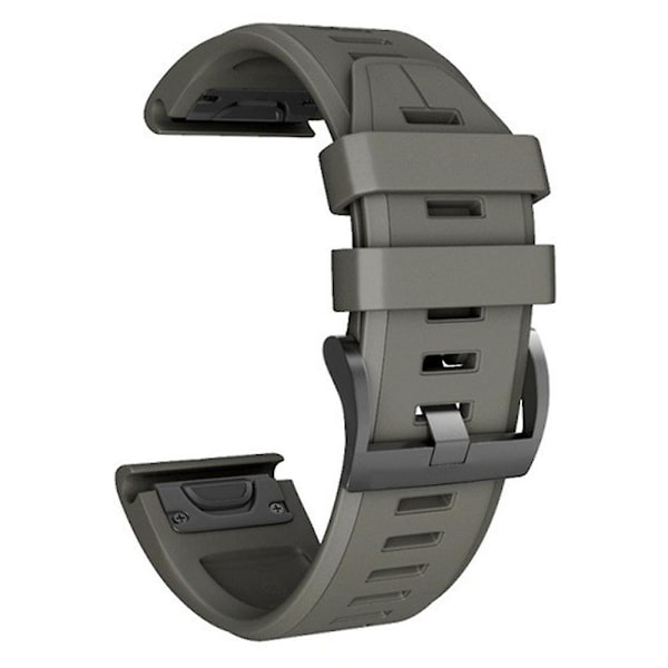 KLB-PWGJ-001 Til Garmin Fenix 7X / 7X Pro Ur Rem 26mm Silikone Urrem Army Green