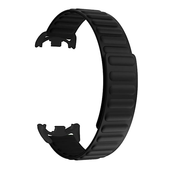 For-Xiaomi 8/8 NFC Smartwatch Magnetisk mjuk, justerbar rem Armbandsarmband Midnight blue