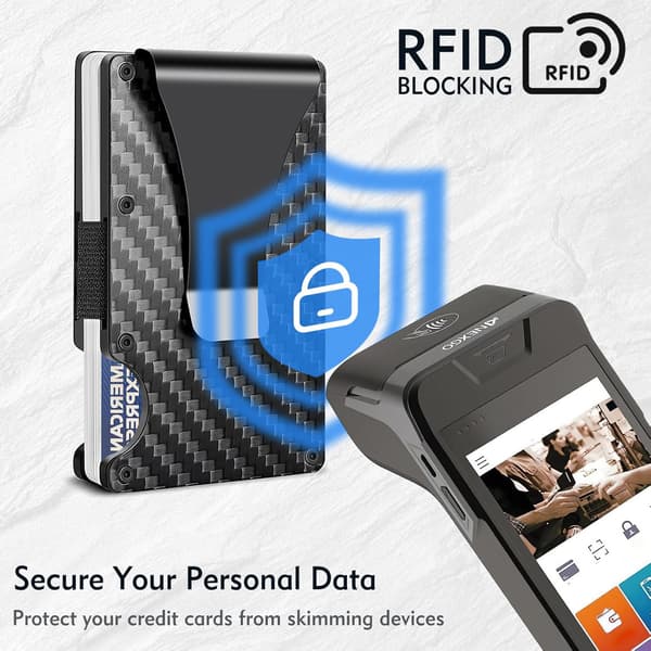 Rfid-Estävä Rahapidike ja Luottokorttikotelo