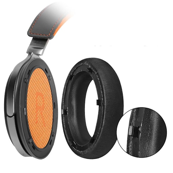 Udskiftning Ørepuder Til Meizu Hd60 Headset Hovedtelefoner Skum Ørepuder Gray