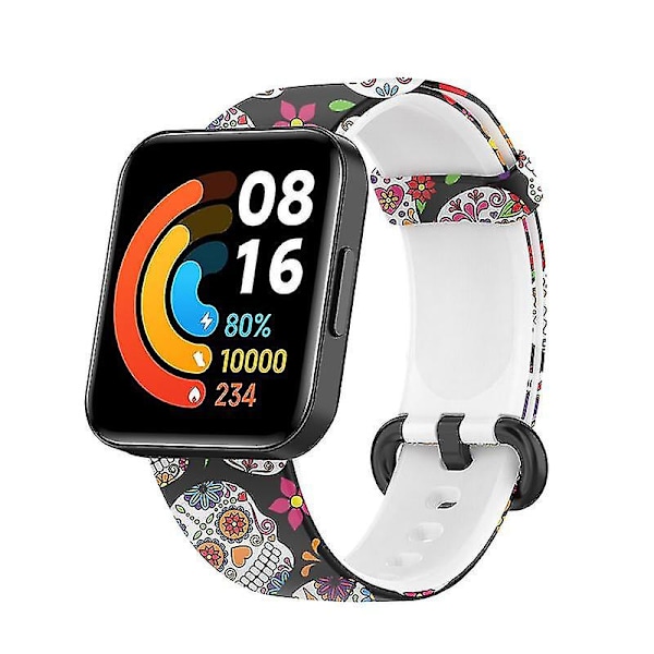 Til Xiaomi Redmi Watch 2/Horloge 2 Urrem 21,6mm Quick Release Urrem med Spænde til 5,5-8 Multicoloured H H Xiaomi Redmi Watch 2