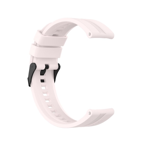 Til Huawei Watch GT 2 42mm Rem med Sort Spænde Quicksand Pink