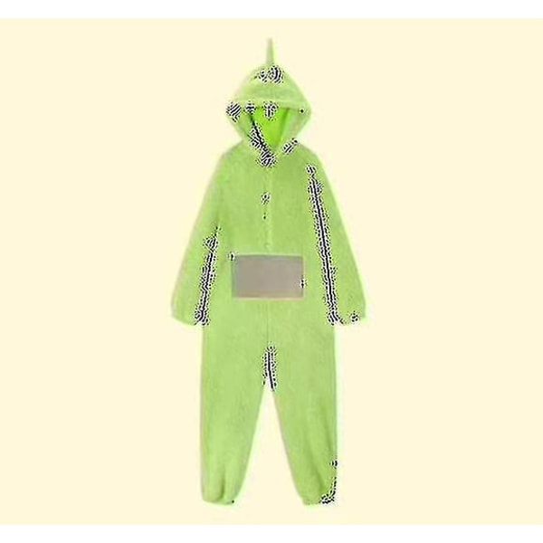 Unisex Teletubbies -asu Disi Onesies Lala Cosplay -pyjamat Aikuisten Pyjamat Green XL