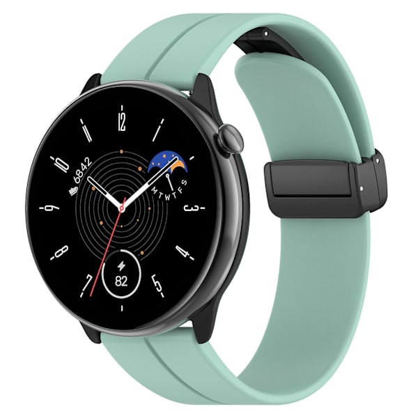 Fold Clasp Silikone Rem til Amazfit GTR Mini Teal