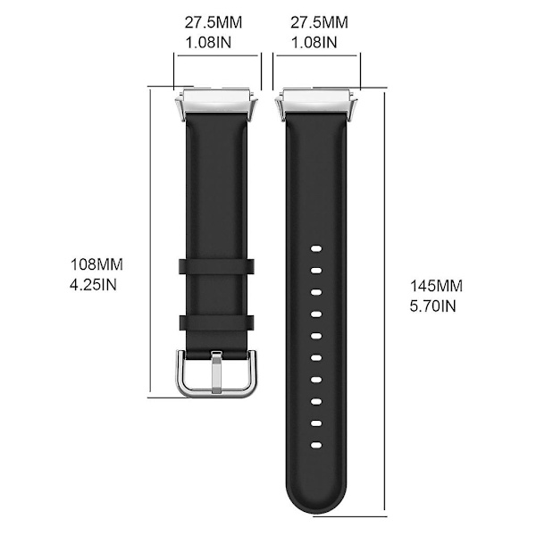 Andningsbart PU-armband för Redmi Watch 3 Active/Lite Smartwatch Bekväm Gray