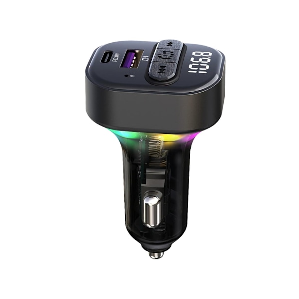 Langaton FM-lähetin Auto MP3-soitinadapteri Stereo Audiovastaanotin 30W Laturiadapteri