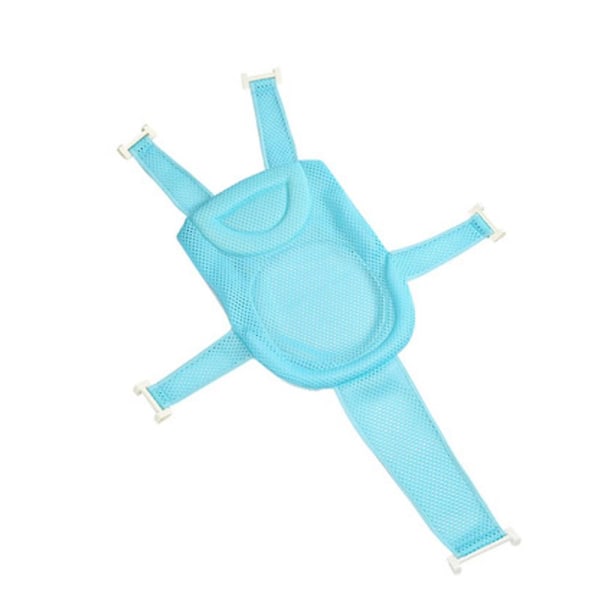 Baby Bath Support, Badekar Støtte Net Justerbart badekar Sklisikkert netting Komfortabelt badekar sete Blue