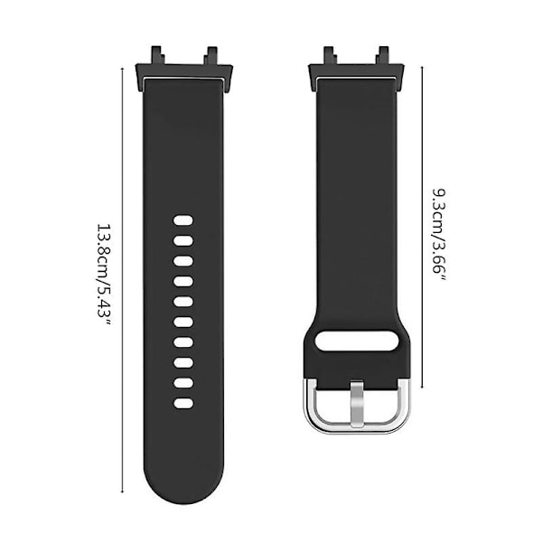 For Huami Amazfit T-Rex 2 Silikonurrem Justerbar Håndleddsrem med Firkant Pin Spenne Yellow