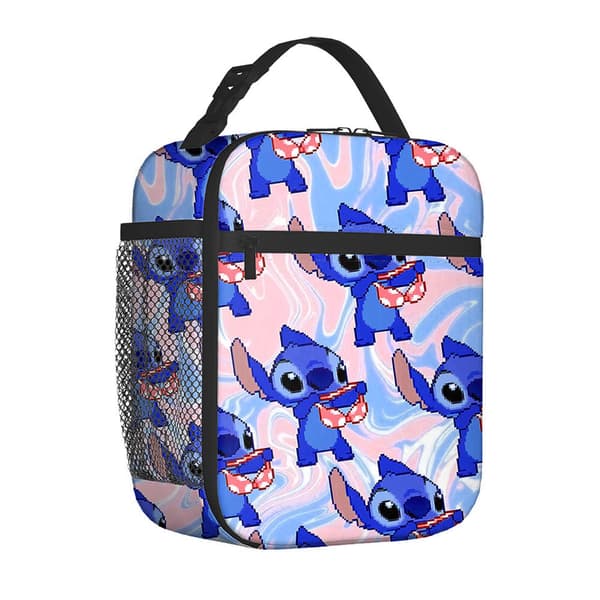 Stitch Isolert Matpakke Skole Piknik Snack Matboks (7)