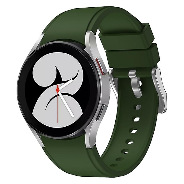 Silikone rem til Samsung Galaxy Watch4 40mm Army Green