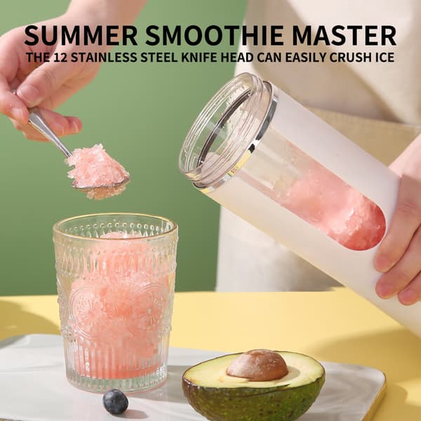 Juicer 530 ml kapacitet, 12000 varv/min hastighet, 4 funktioner (vit)