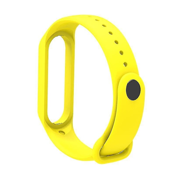 Myk TPU-klokkebånd for Xiaomi Mi Band 7, justerbart armbåndsurrem Yellow, Yellow N Xiaomi Mi Band 7