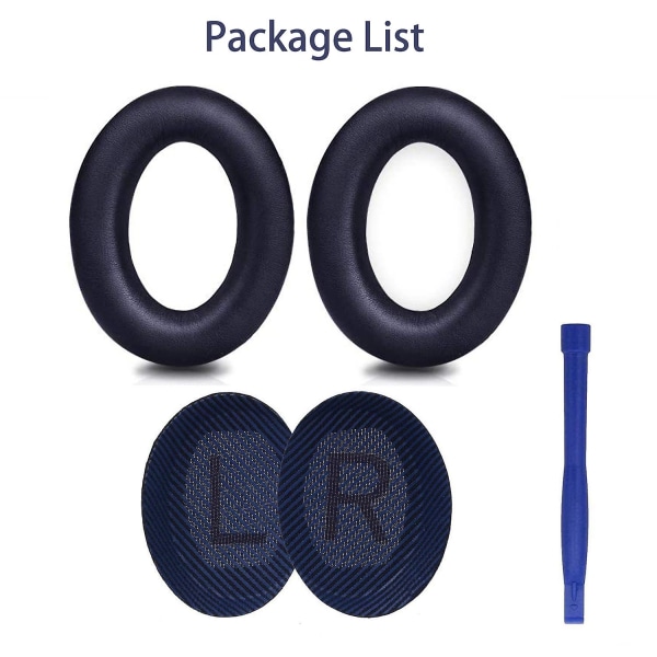 Øreputer Erstatning av puter for Bose Quietcomfort 35 / Qc35 Ii Dark Blue