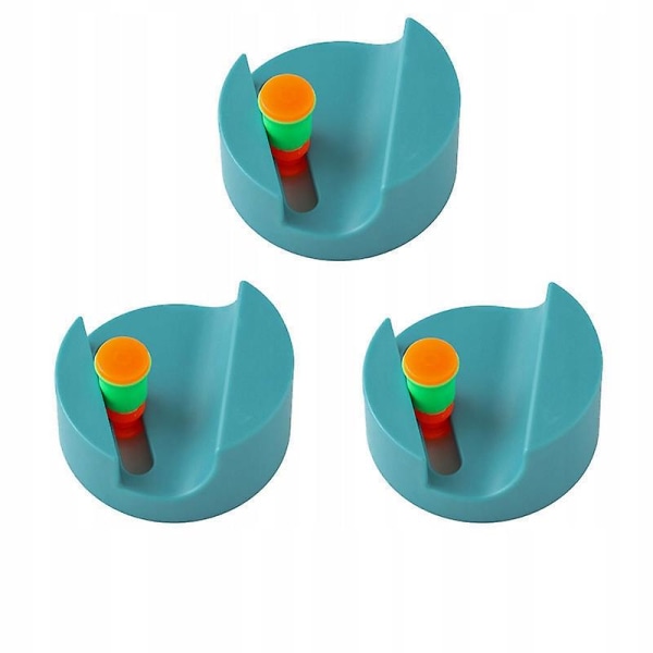 3 X luudan pidikkeet, pyöreä D