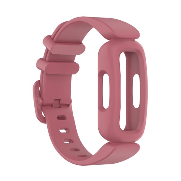 Rannekoru Fitbit Ace 3/Inspire 2:lle, silikoninen vaihtorannekoru (punainen)