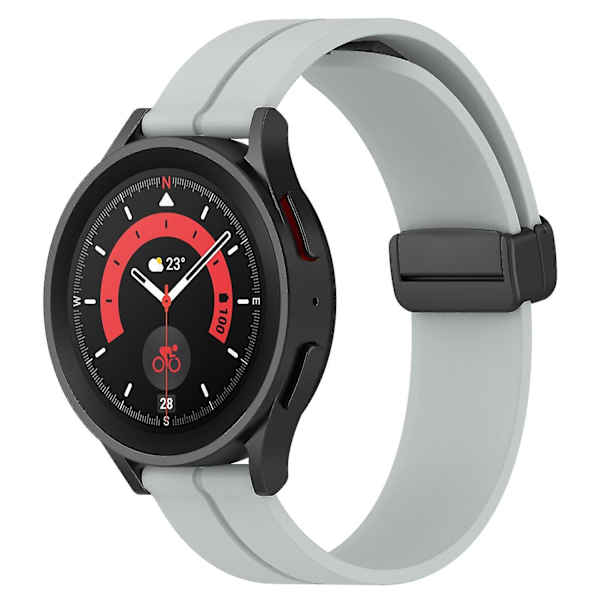 Rannekkeet Samsung Galaxy Watch 6/Watch 5/Watch4 40mm/44mm/Huawei Watch GT 3 42mm/Garmin Venu2 Light grey, Light Grey H Samsung Galaxy Watch 5