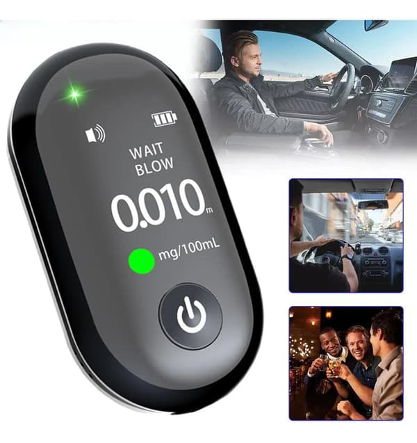 Digital lommetester for personlig bruk med LED digitalt display