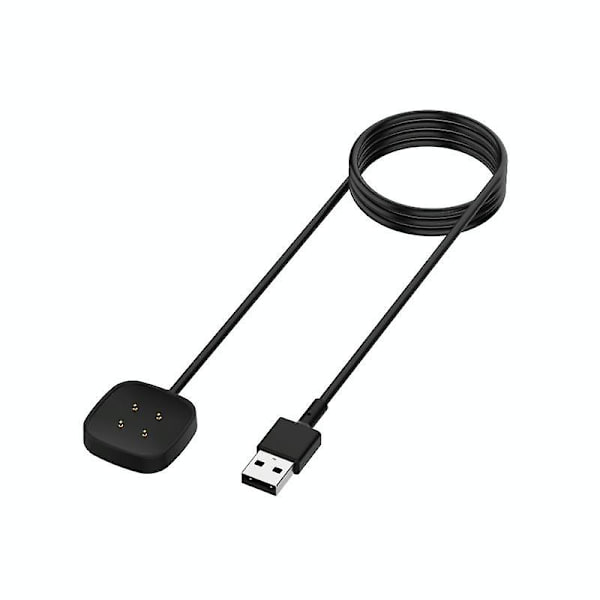 För Fitbit Versa 3 / Fitbit Sense Smart Watch Bärbar magnetisk vagga laddare USB laddningskabel, längd: 30 cm