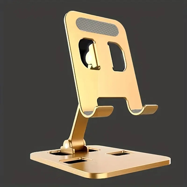 Bordsstativ för surfplatta i aluminiumlegering (Guld)