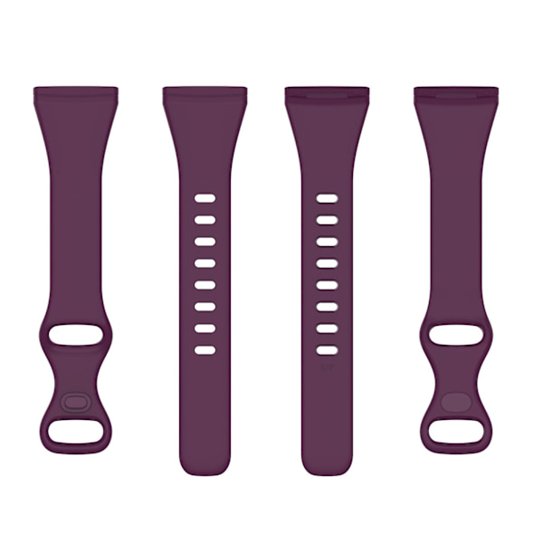 Til Fitbit Versa 4 / Versa 3 / Sense TPU-urrem S Dark Purple