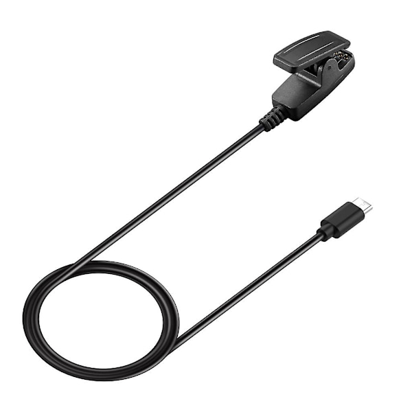 Laddningskabelklämma Laddningsadaptersladd för Forerunner35 735XT 235 230 630 645 USB plug