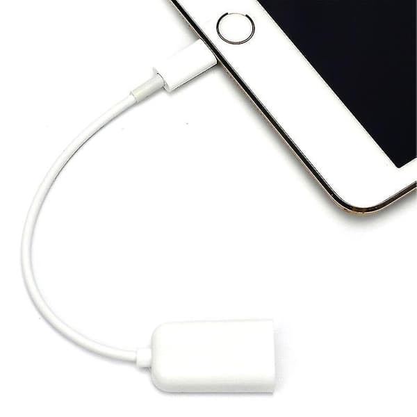 8-bens OTG Lightning-adapter han til USB-kabel hun til iPhone iPad kamera