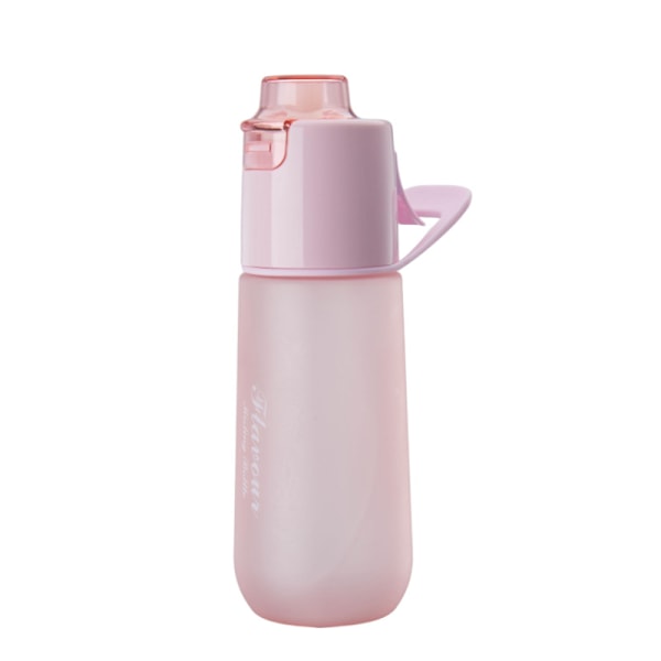 750 ml Doftvattenkopp med 1 smakpod, läckagesäker med sugrör, lämplig för utomhussporter, barnpresenter Scrub Powder