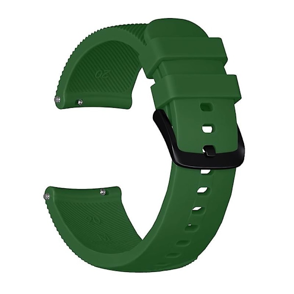 20mm Twill Texture Silikone Smartwatch Rem til GarminMove Luxe/Move Style/Move 3/Move Venu Turquoise C Garmin Forerunner 245