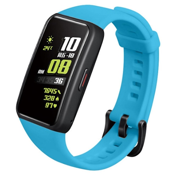 Tpu Sport Rem för Huawei Band 6 / Band 6 Pro / Honor Band 6 Sky Blue