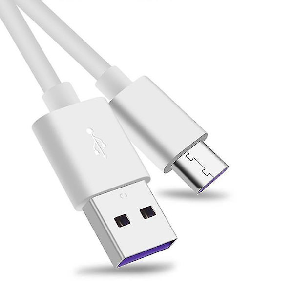 0,3m/1m/1,5m/2m Led 5a USB Typ C-kabel Snabbladdningskabel för Samsung Galaxy Mi Huawei Note 7 Data Usb-c-kabelladdarsladd