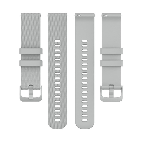 Universell ersättning för Xiaomi Haylou Solar LS01/ID205/Willful SW021 med rutnätstruktur Grey, Grey C Other Smartwatch Model