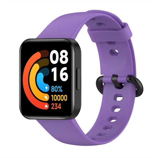 Silikonarmband för Redmi Watch 2 Purple