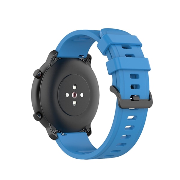 Vaihdettava silikonihihna Huami Amazfit GTR 47mm/Amazfit Pace/Amazfit Stratos -kellolle Azure I