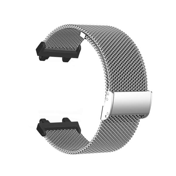 För AmazfitT Rex 2 Justerbar Metal Loop Strap Armband för Smart Watch Armband Silver