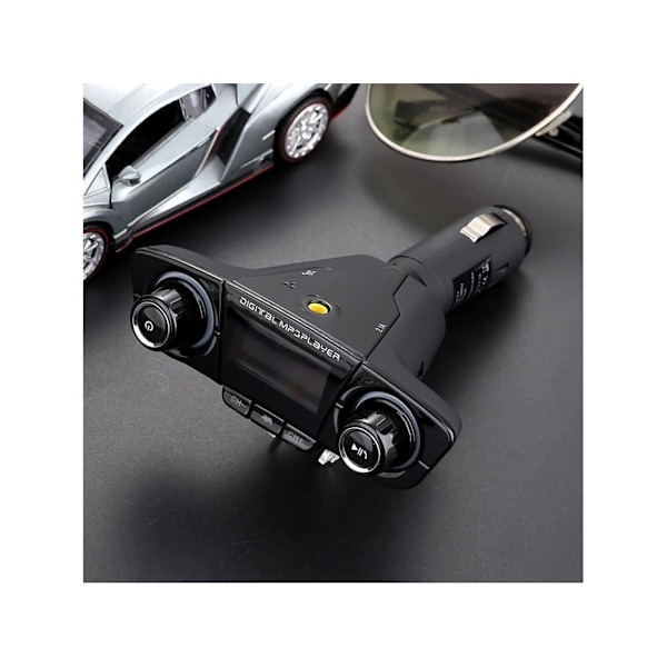 Premium Bluetooth 4.0 Auto MP3-soitin USB-pikalatauksella ja FM-lähettimellä, kätevä handsfree-puhelu D-toisto