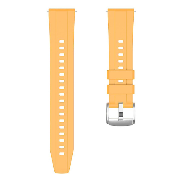 Til Huawei Watch GT 4 41mm Blød Silikone Urrem Rem Tilbehør Yellow