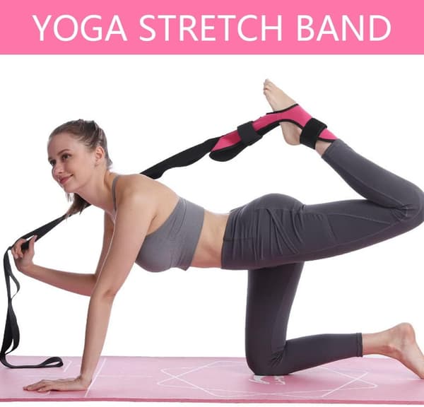 Yoga-strækrem, til ankelled, fod Red